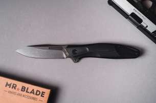 Mr.Blade Нож складной Hemnes Gen.2 (Black Stonewash, G10 Black)